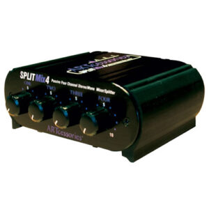 ART Passive 4 Channel Stereo/Mono Splitter/Mixer (M12) NEW oblique front