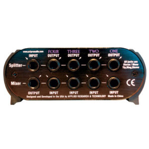 ART Passive 4 Channel Stereo/Mono Splitter/Mixer (M12) NEW rear