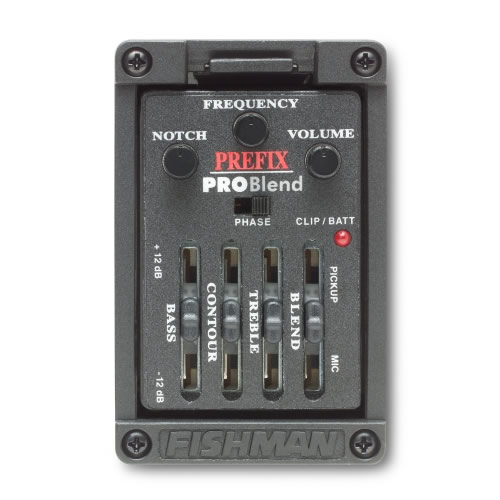 Fishman PROMANP51 Prefix Pro Blend Pickup System w/Onboard Preamp Narrow GENTLY USED-0