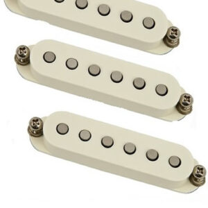 Suhr Michael Landau Classic Pickup Set Parchment Covers RwRp-Middle Hot-Bridge-0