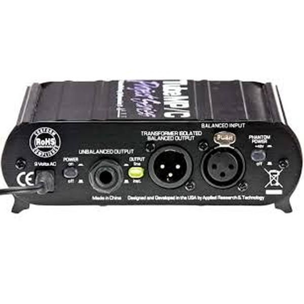 ART Tube MP Project Series Tube Mic Microphone Preamp w/Compressor DEMO back
