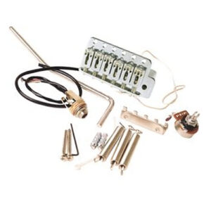 LR Baggs X-Bridge U.S. Standard Guitar Bridge Chrome L.R.Baggs USED-0