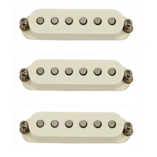 Suhr V60 Single-Coil Guitar Pickup Set - White