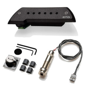 EMG Acoustic Sound Hole Pickup Black