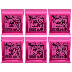 Ernie Ball EB2223 Super Slinky Guitar String Set 6-Pack