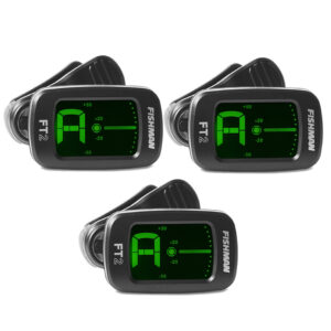 FISHMAN FT-2 Flip-On Clip Tuner 3 Packs