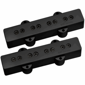 DIMARZIO Model J Pair J-Bass Guitar Pickups Black