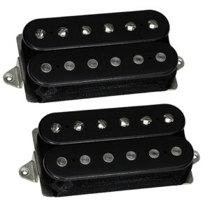 DiMarzio PAF 36th Anniversary Humbucker Pickup Set, Black, w/Ernie Ball Strings