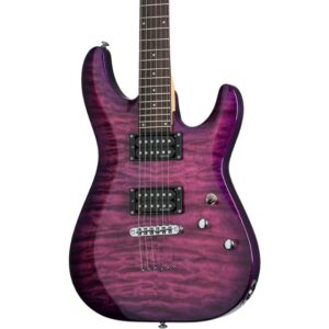 Schecter C-6 Plus Electric Guitar Rosewood Fretboard Electric Magenta