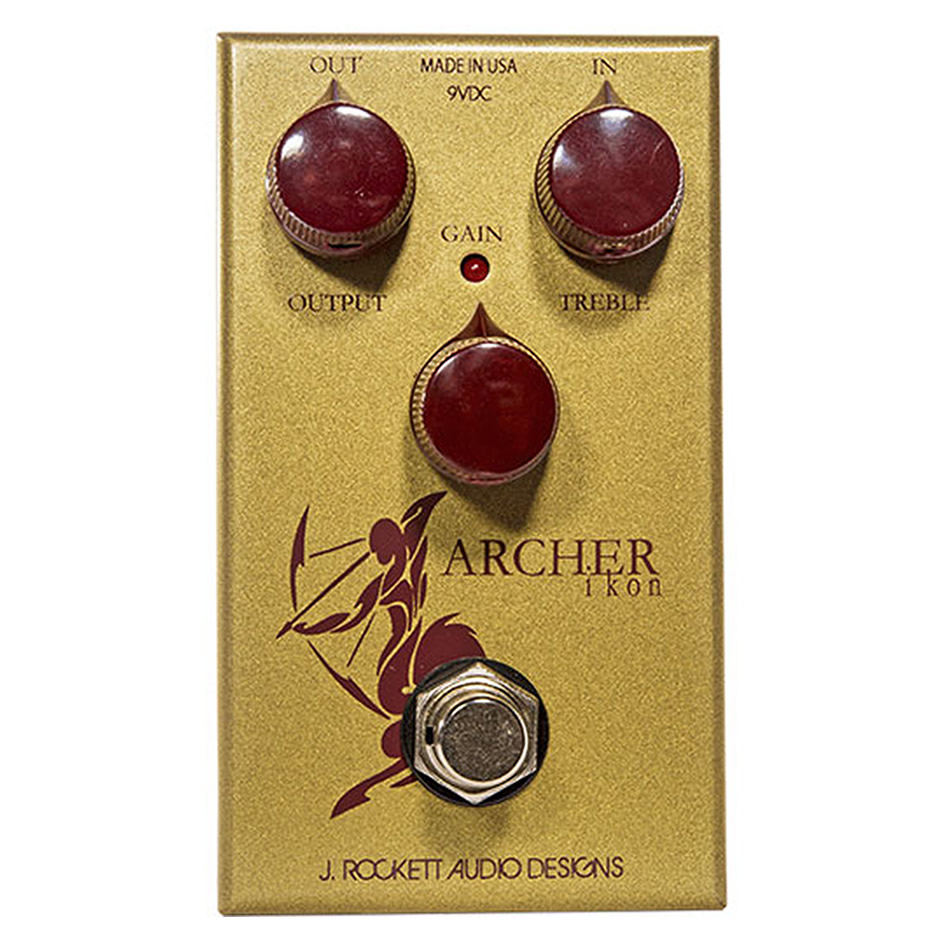 Rocket Archer-Ikon Booster Guitar Effect Pedal vertical