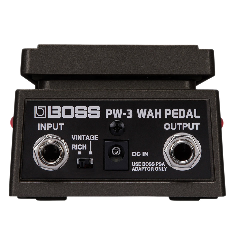 Boss PW-3 Wah Guitar Effect Pedal connects