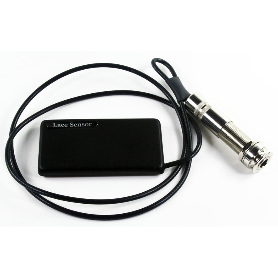 Lace Sensor USA Ultra Slim Acoustic Pickup, Black Powder Coat cover