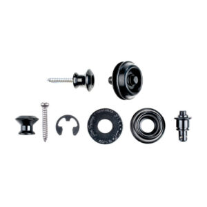 Jim Dunlop Straplok Dual Design Guitar Strap Retainer System Black