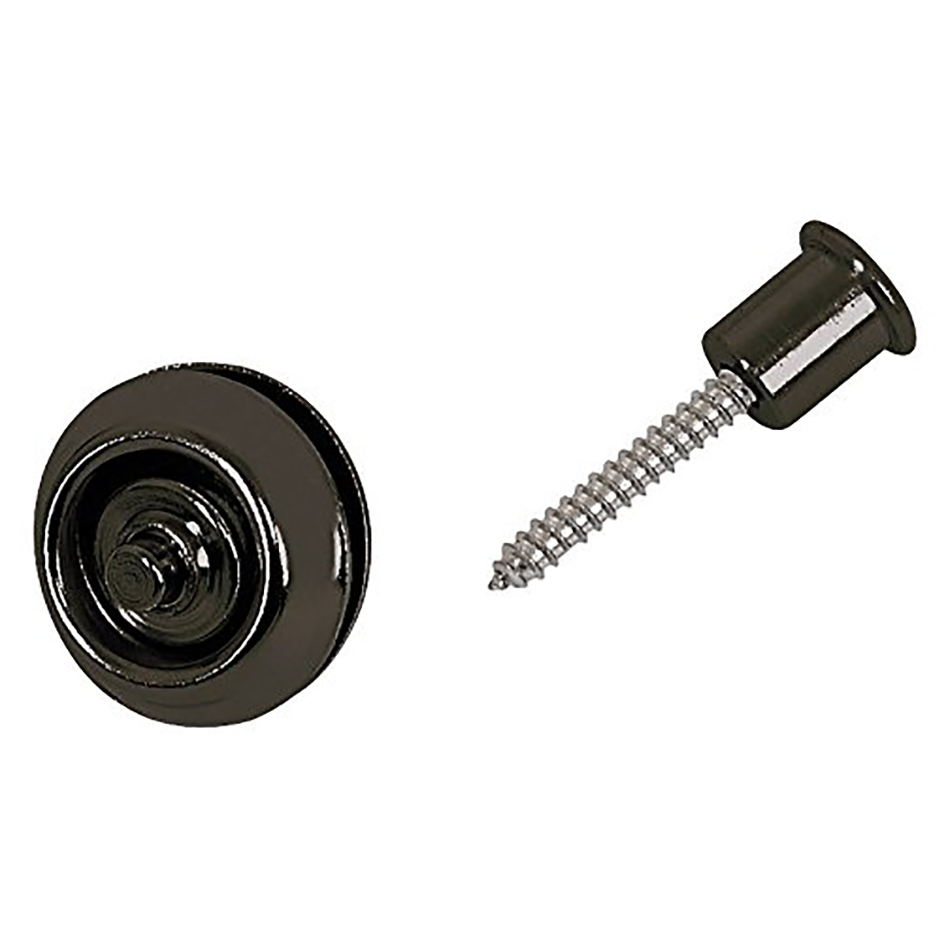 Jim Dunlop Straplok Flush Mount Guitar Strap Retainer System Black