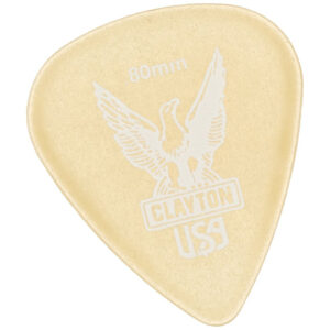 Clayton Ultem Tortoise Standard Guitar Pick 48 Pc, .80MM