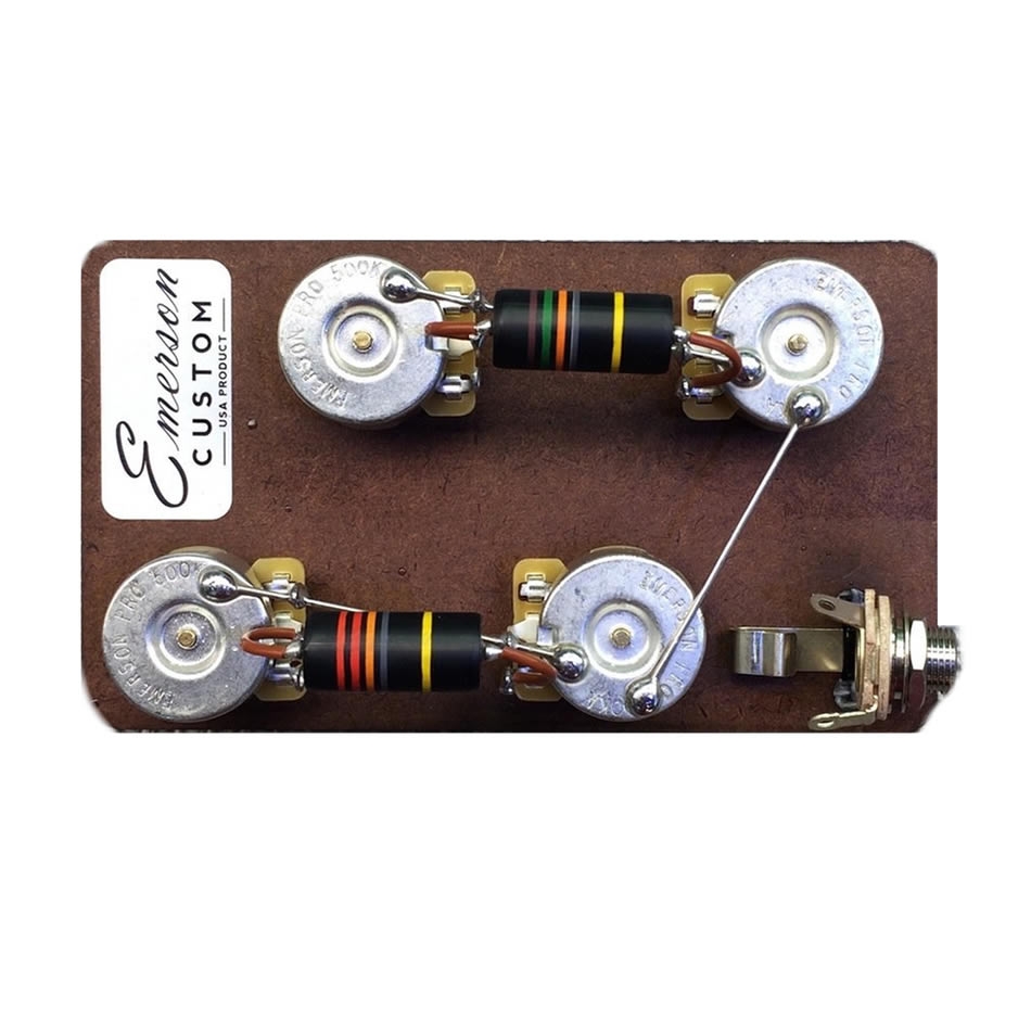 Emerson Les Paul Short Shaft 3/8 Prewired Kit