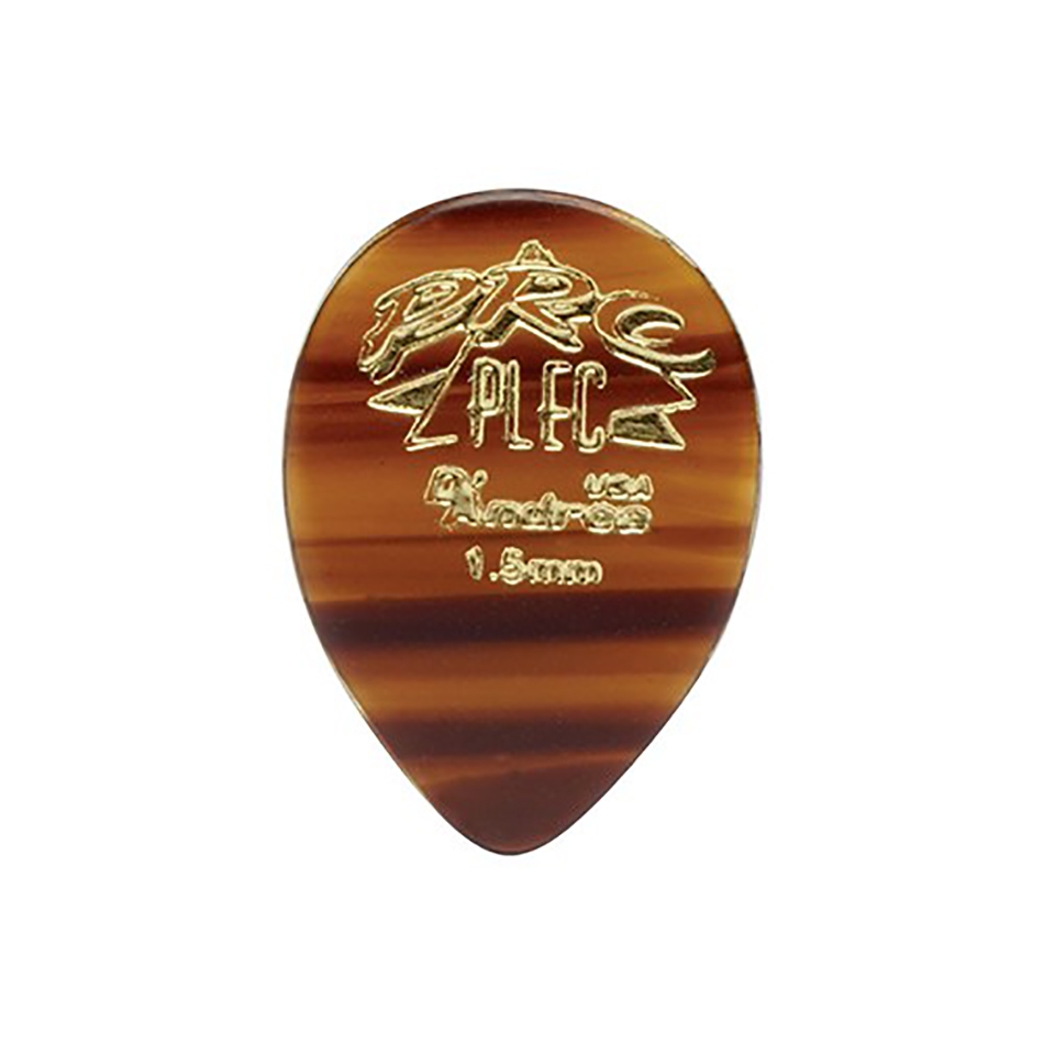 D'Andrea Pro Plec 358 Shape Small Pointed Teardrop Guitar Pick, 12 pc.