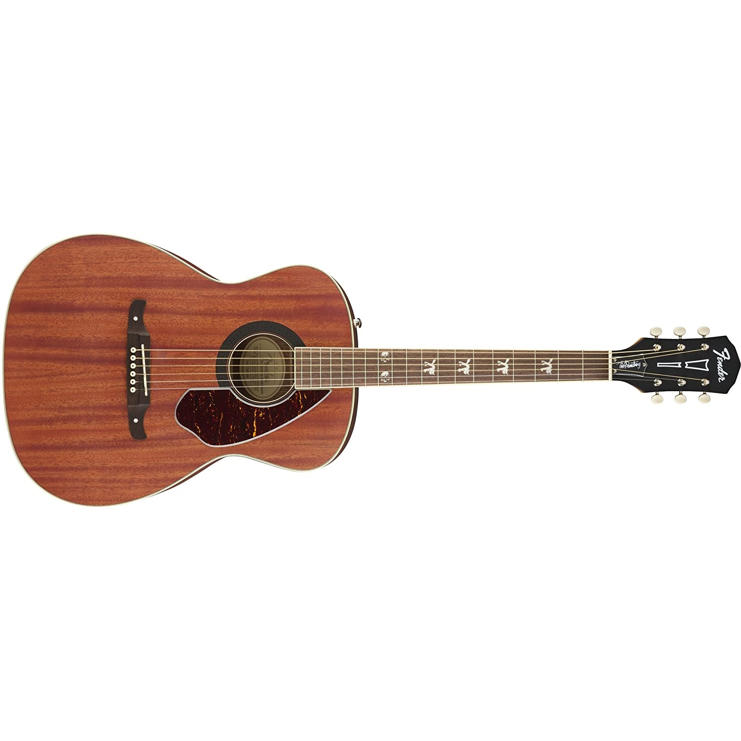 Fender Tim Armstrong Hellcat Concert Acoustic-Electric Guitar, Natural Demo Gently Used-0
