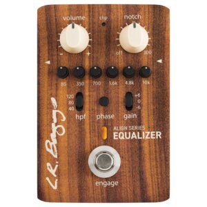L.R. Baggs Align Series Equalizer Acoustic Guitar EQ Pedal Open Box Mint-0