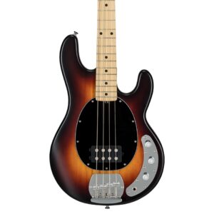Sterling by Music Man StingRay RAY4-VSBS-M1 Electric Bass - Vintage Sunburst Satin-0