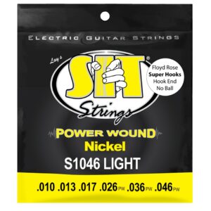 SIT Power Wound Nickel Electric strings, Light-0