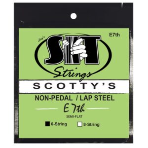 SIT Non-Pedal-Lap Steel, Semi Flat, 6-string set-0