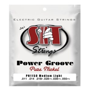 SIT Power Groove Pure Nickel Electric Strings .011-.50PN-0