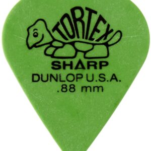 Jim Dunlop Tortex Sharp Pick, .88mm (72 BG)-0