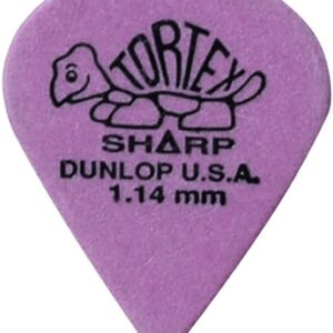 Jim Dunlop Tortx Sharp Pick, 1.14mm (72 BG)-0