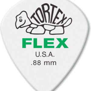 Jim Dunlop Tortex Flex Jazz III Pick, .88mm (72bg)-0