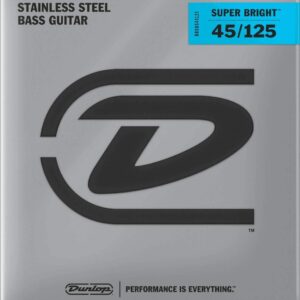 Jim Dunlop Bass Super Bright Medium Strings (5 Set)-0