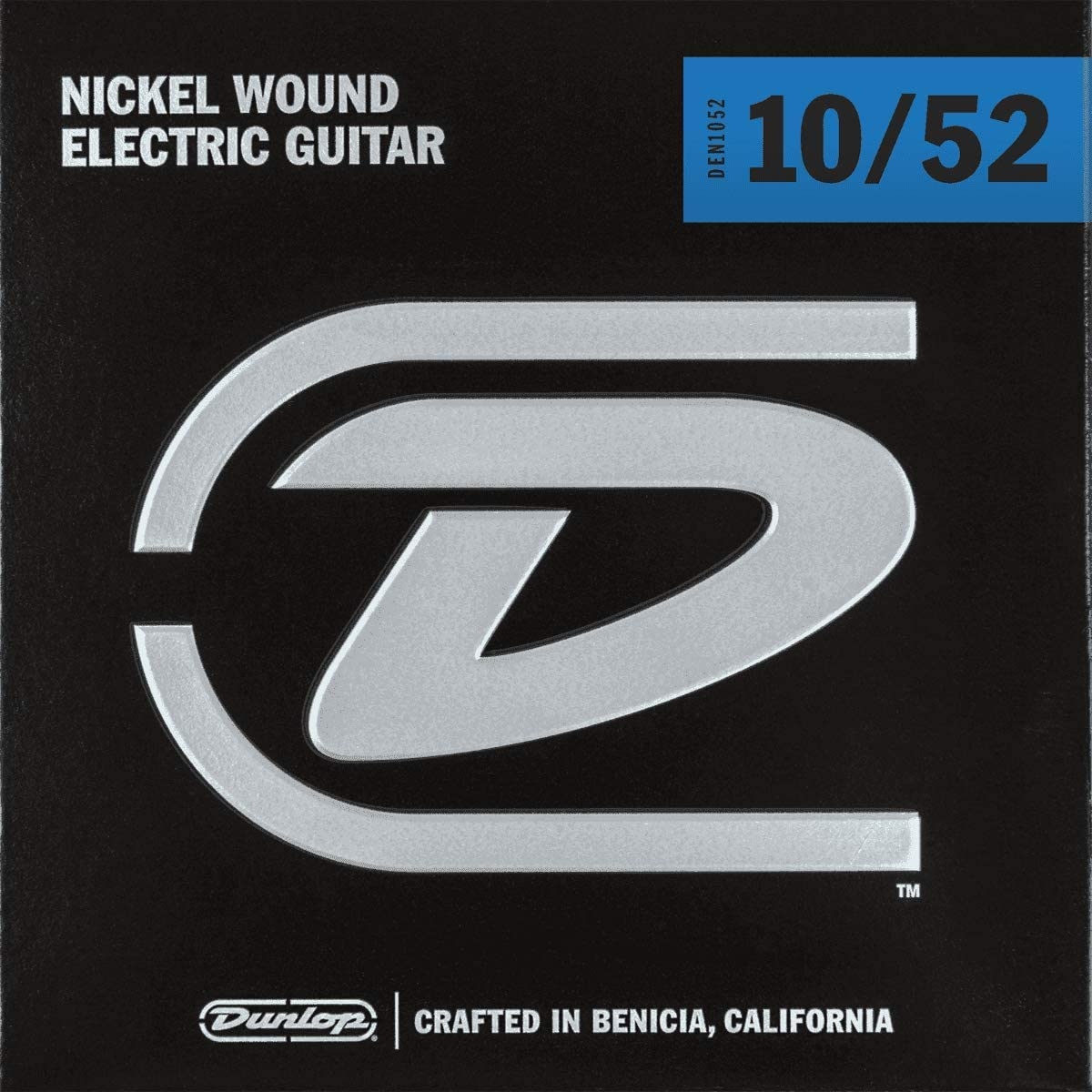 Jim Dunlop Electric Nickel Wound String Set, 10/52 (6 Set)-0