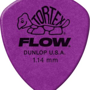 Jim Dunlop Tortex Flow Standard Pick, 1.14mm (72bg)-0
