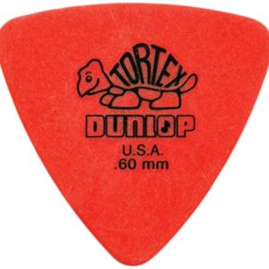 Jim Dunlop Tortex Triangle Pick, 0.60mm (72bg)-0