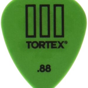 Jim Dunlop Tortex III Pick, 0.88mm ( 72bg)-0