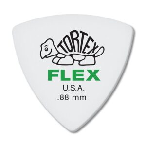 Jim Dunlop Tortex Flex Triangle Pick, .88mm (72bg)-0