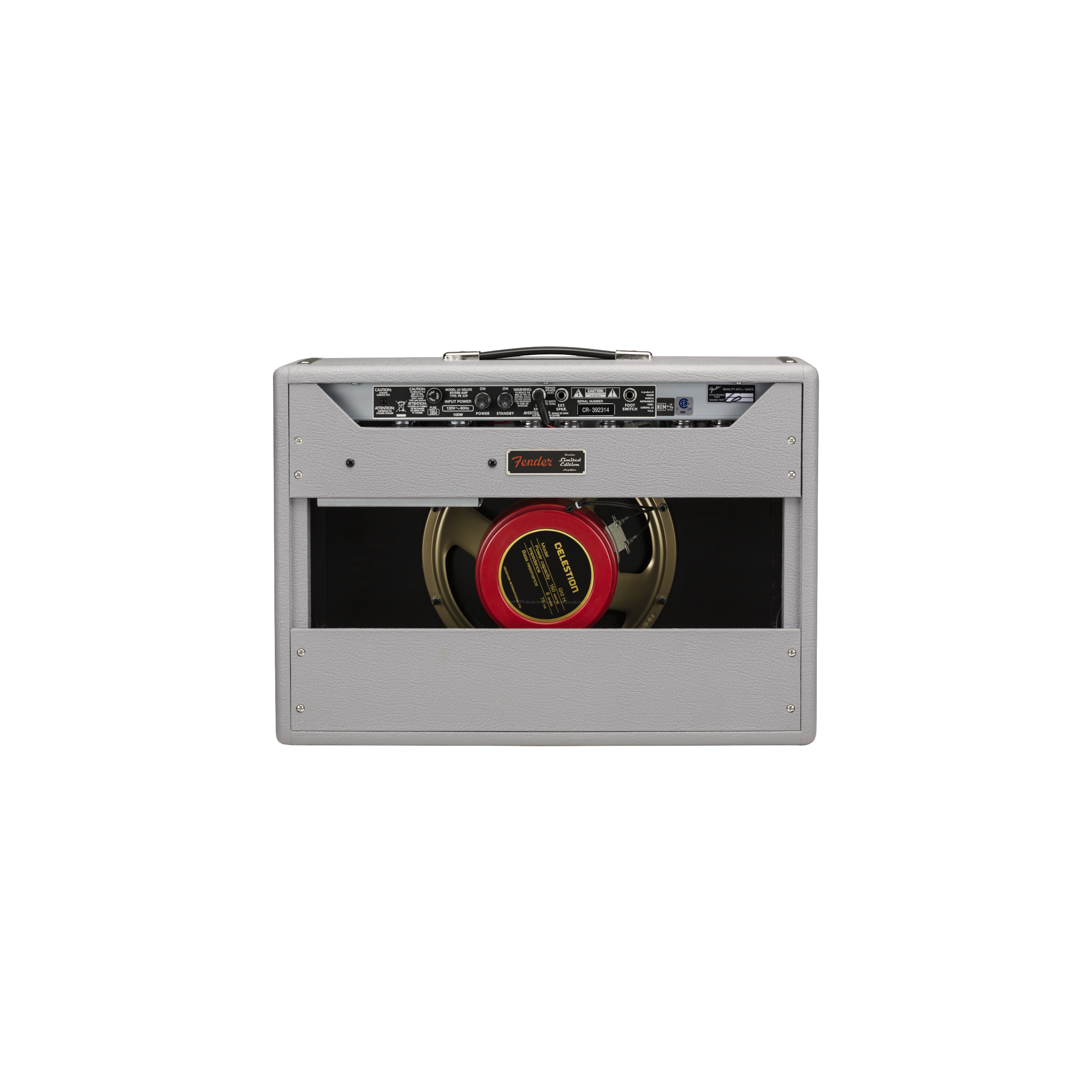 Fender 2020 Limited Edition '65 Deluxe Reverb®, Celestion® Redback, Slate Gray, 120V-80986