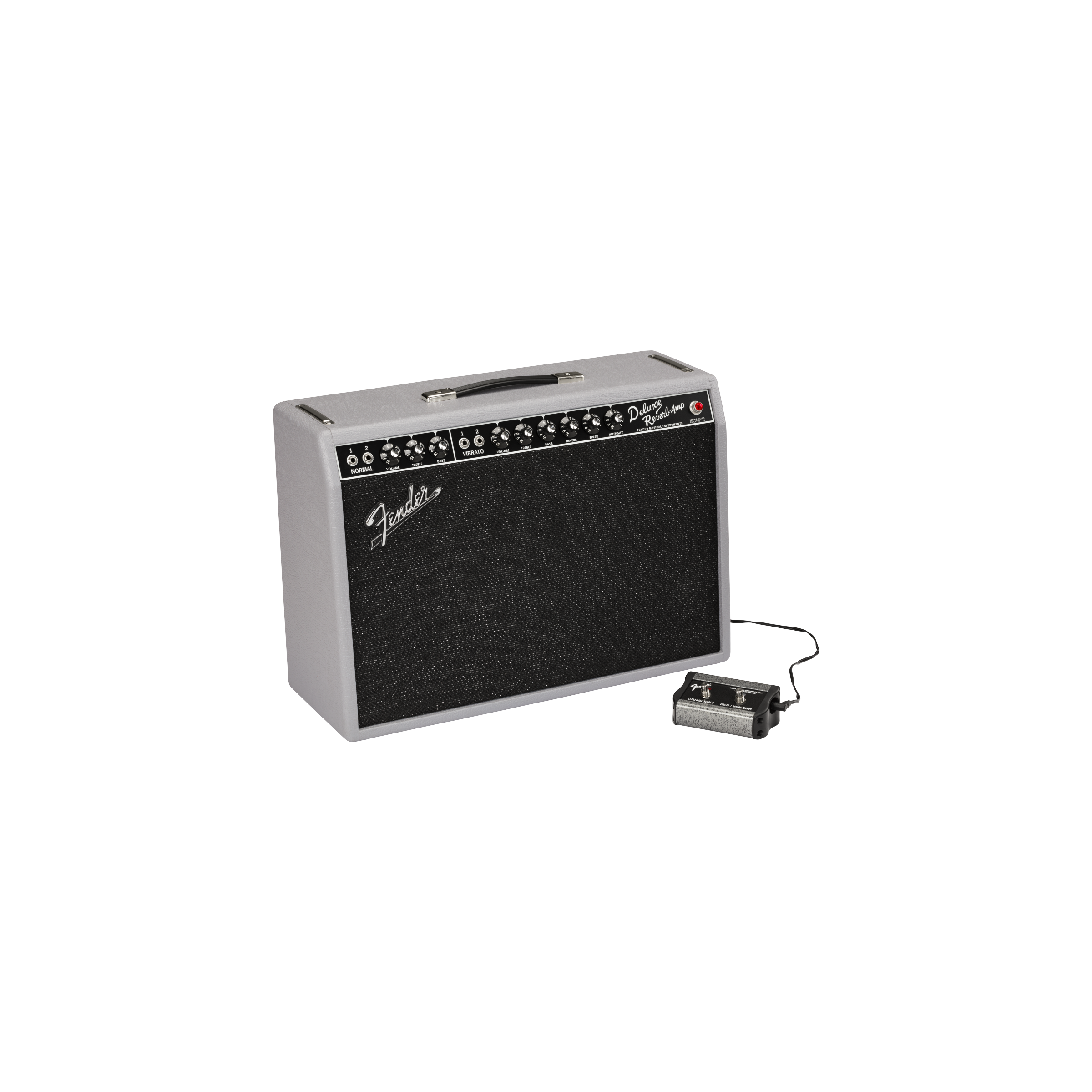 Fender 2020 Limited Edition '65 Deluxe Reverb®, Celestion® Redback, Slate Gray, 120V-80985