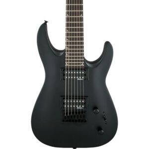 Jackson JS 22-7 Dinky, 24 frets, 7-string, AH FB, (less case) Satin Black