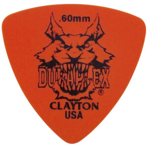 Steve Clayton Duraplex Rounded Triangle .60mm pick (72 pc)-0