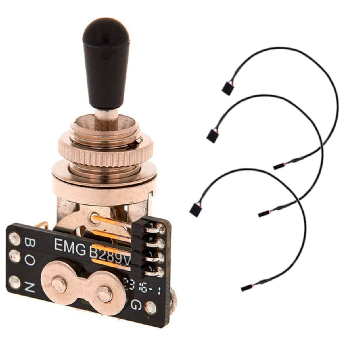EMG (4921.00) B289 3-position Toggle Switch for Gibson Style Guitars, Black-0