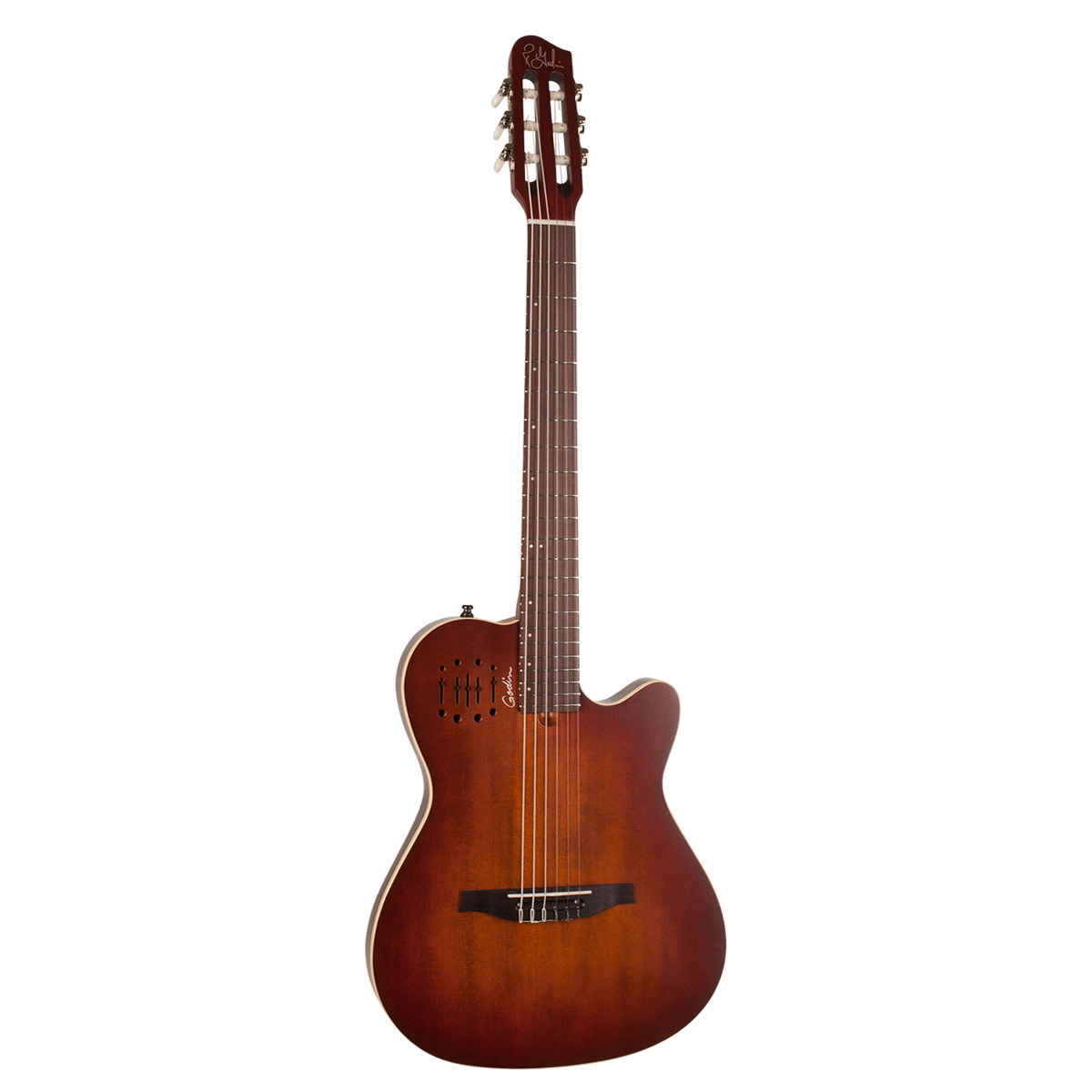 Godin Multiac Nylon Encore Burnt Umber SG (w/gig bag)-82385