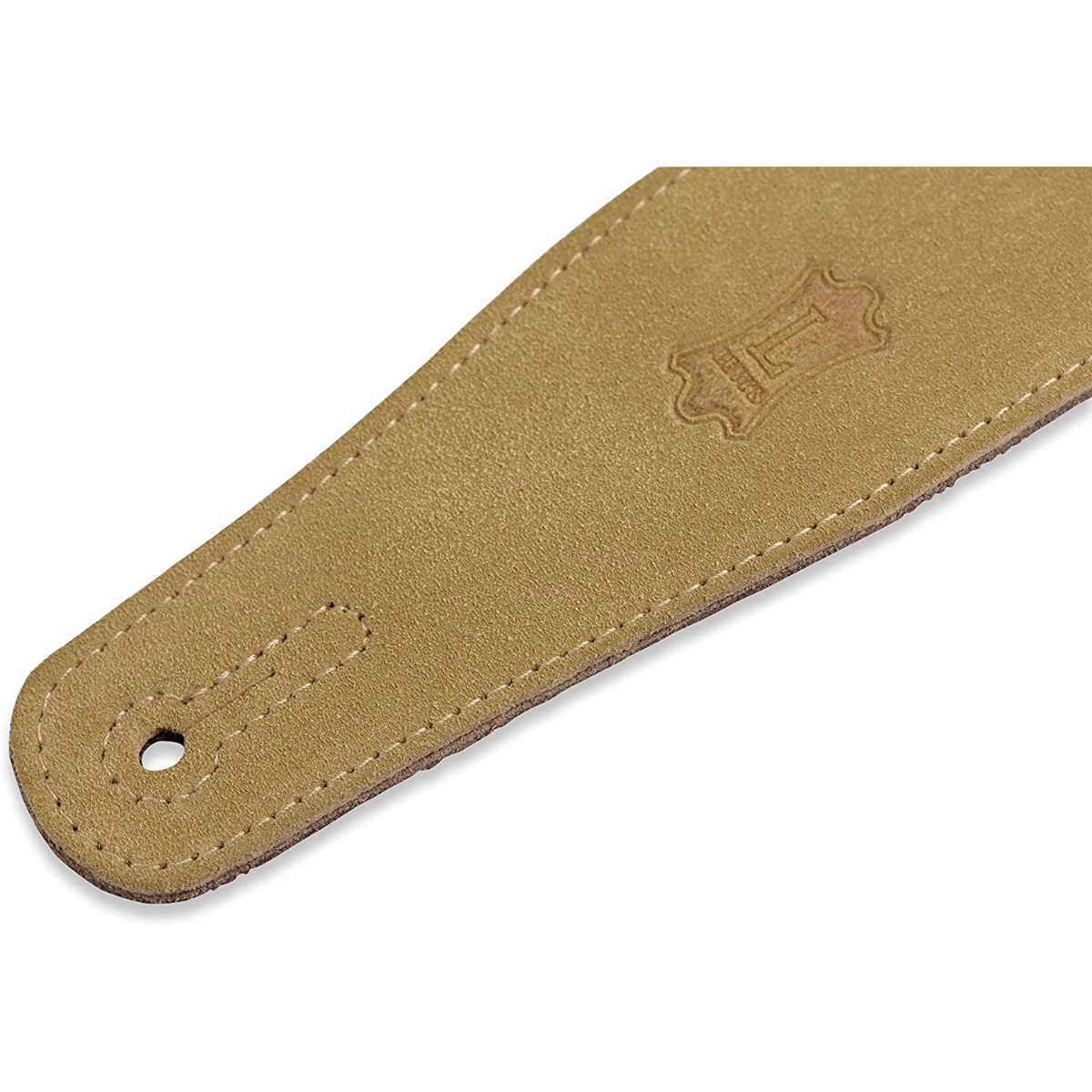 Levy's MS26 2.5" Brushed Suede Guitar Strap - Tan-82551