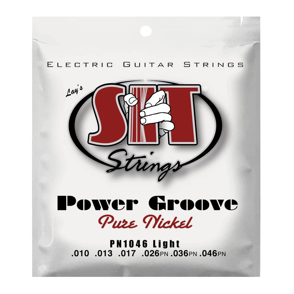 SIT Power Groove - Pure Nickel guitar strings, Rock 'n Roll-0