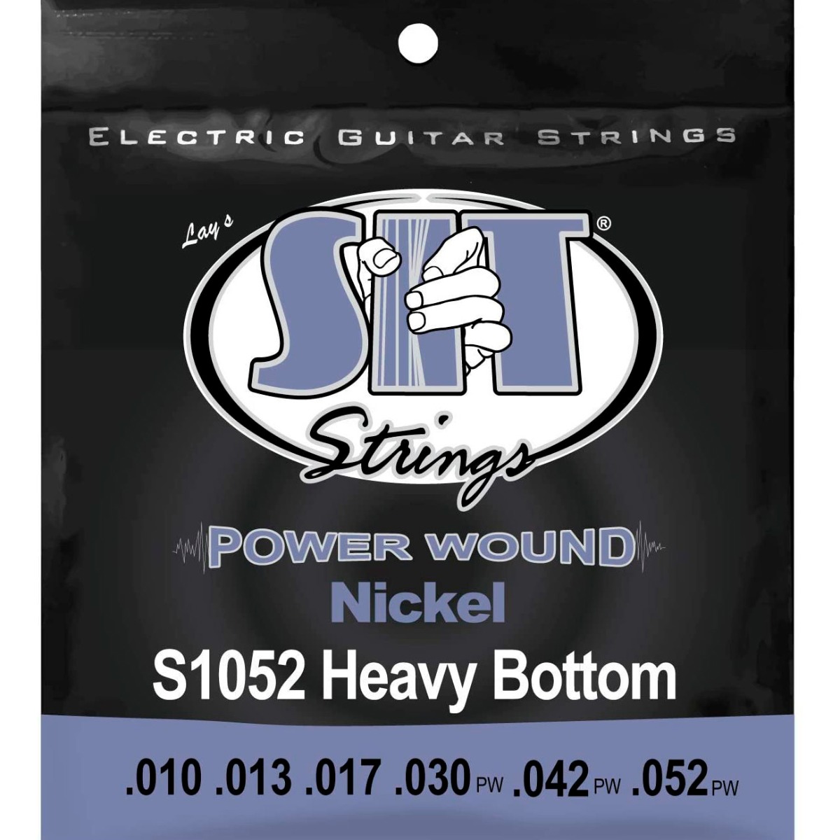 SIT Power Wound, nickel, Heavy Bottom string set for electric guitar-0