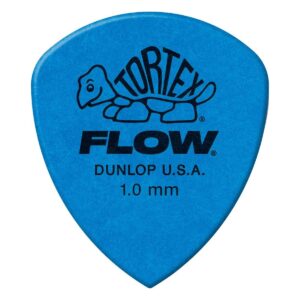 Dunlop Tortex Flow Pick 1.0mm Blue-0