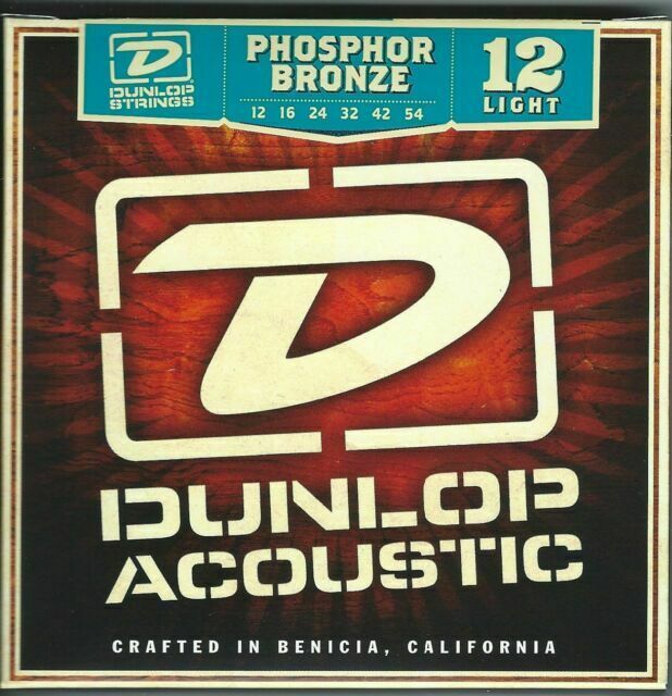 Jim Dunlop Light Phosphor Bronze Acoustic Guitar Strings-0