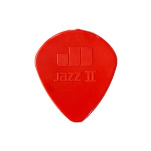 Jim Dunlop USA 47R2N Nylon Jazz Pack Red Guitar Picks-0