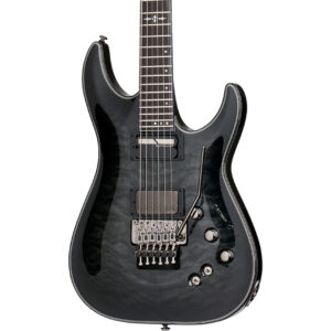 Schecter Hellraiser Hybrid C-1 FR S Electric Guitar, Trans Black Burst