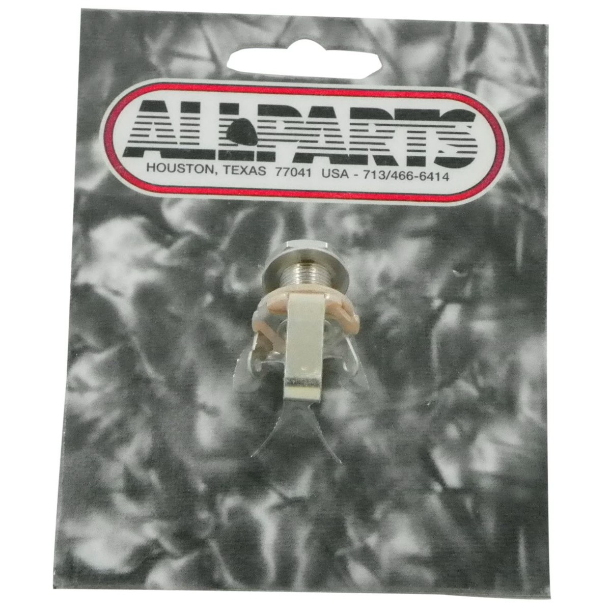 All Parts 1/4" Input jack, Switchcraft #11L, w/ 3/8" long threaded bushing, w/ nut, washer-0